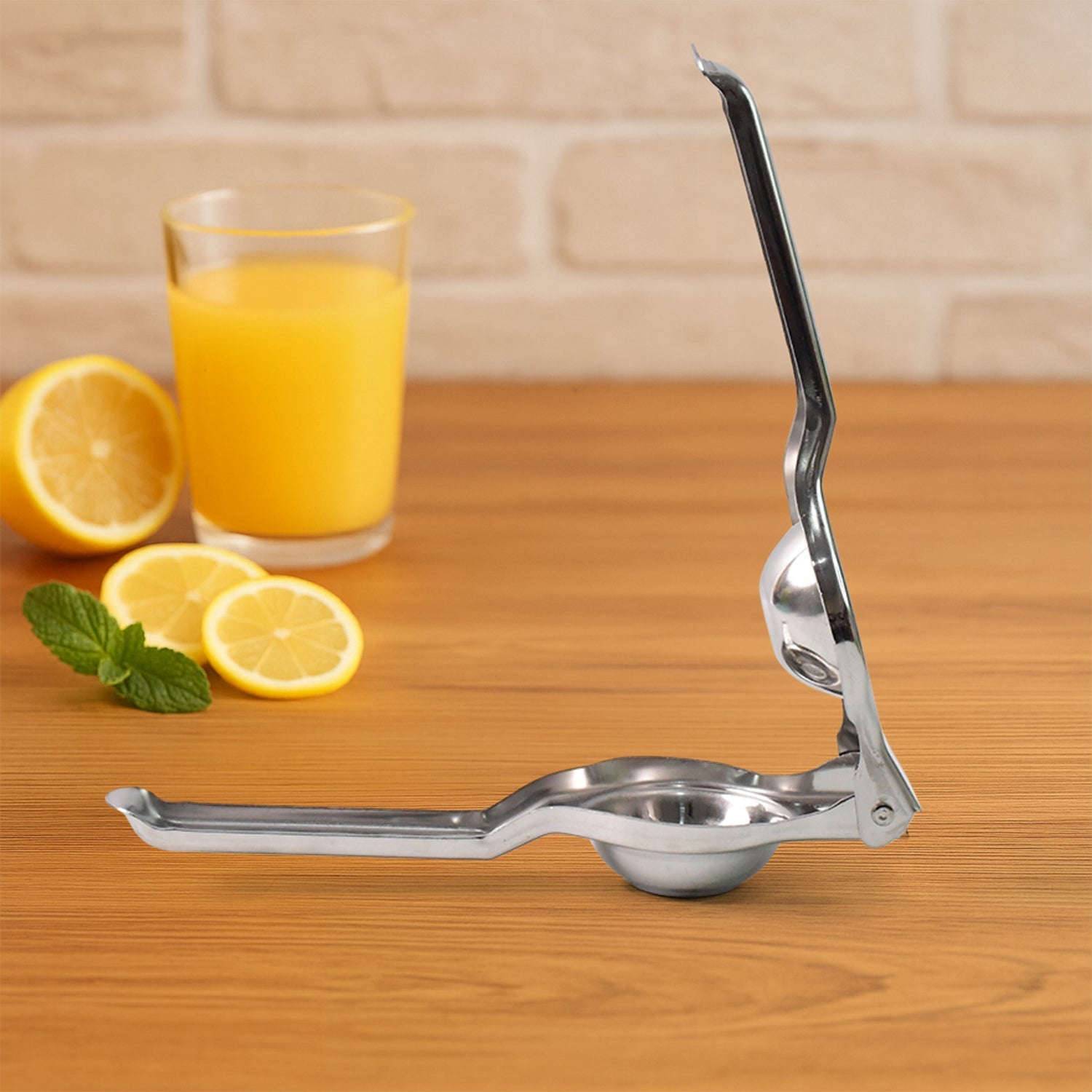 Supermom 2-in-1 Heavy Duty Stainless Steel Lemon Squeezer with Built-in Bottle Opener Supermom 2-in-1 Heavy Duty Stainless Steel Lemon Squeezer with Built-in Bottle Opener